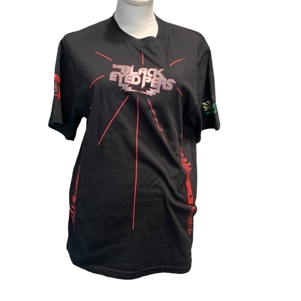 Rethink The Black Eyes Peas men's szS t-shirt made from recycled plastic bottles